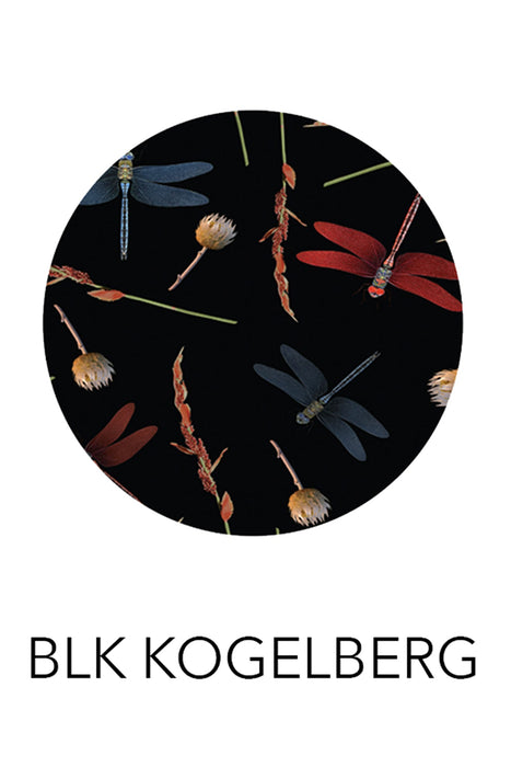 'Gabrielle' Dress -Blk Arum Lily