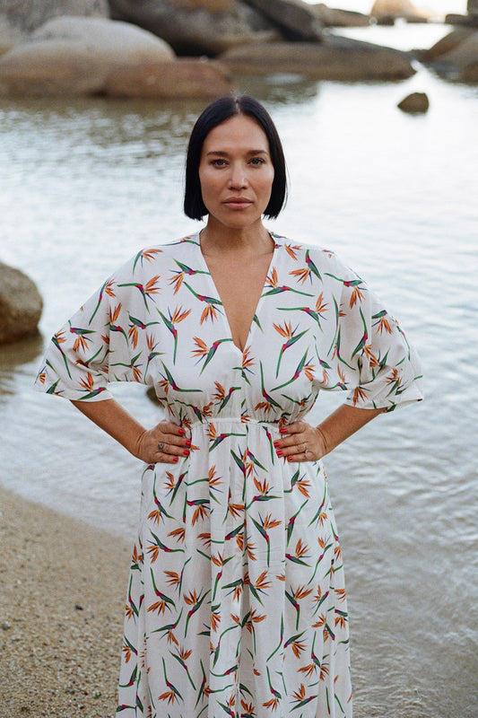 'Gabrielle' Dress - Strelitzia