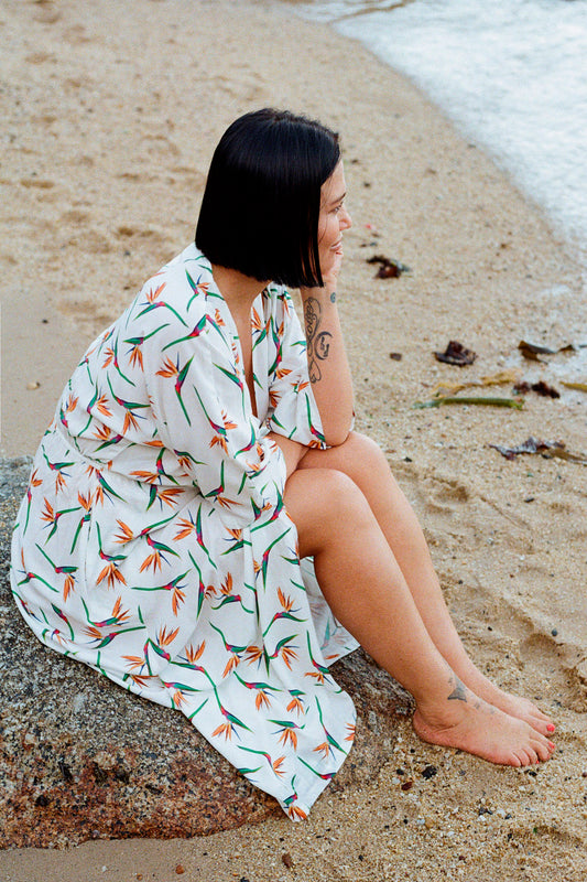 'Gabrielle' Dress - Strelitzia