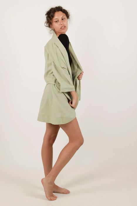 Natural Kimono - Mint
