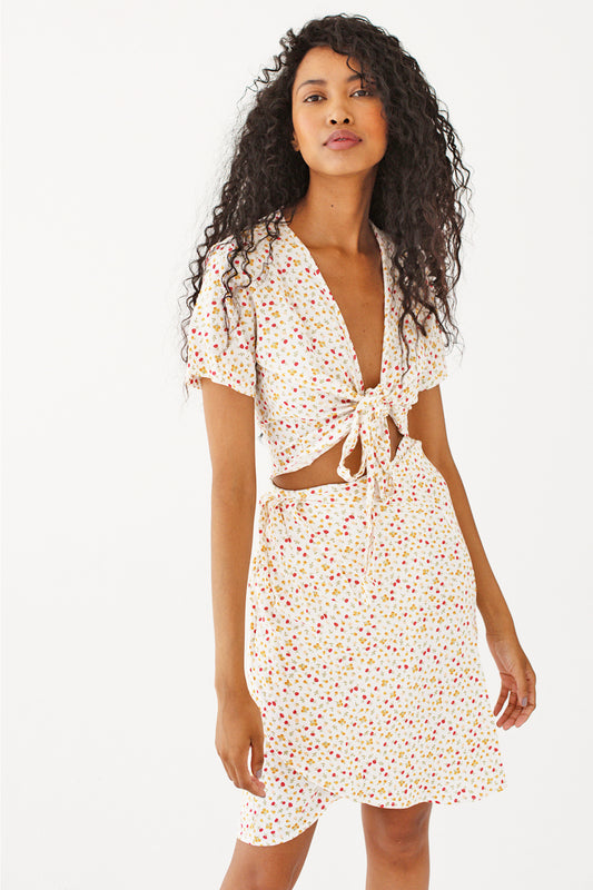Floral Wrap Skirt