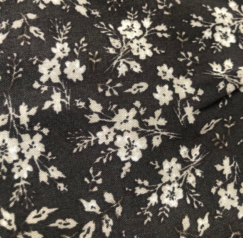 Long Kimono - Brown Floral