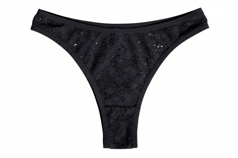 Lace Undies - Black