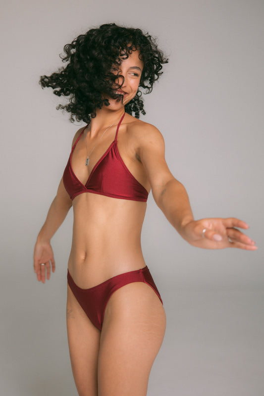 Maroon Milani Bottoms