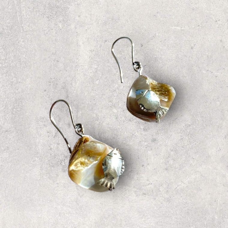 Fish Pearl Earrings