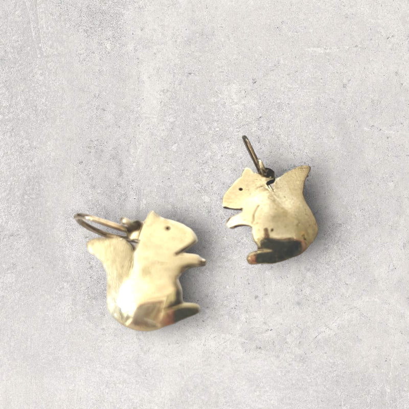 Squirrel Earrings