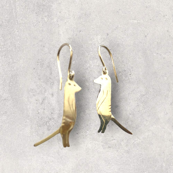 Meerkat Earrings