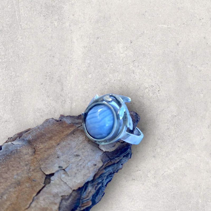 Banded Agate Ring