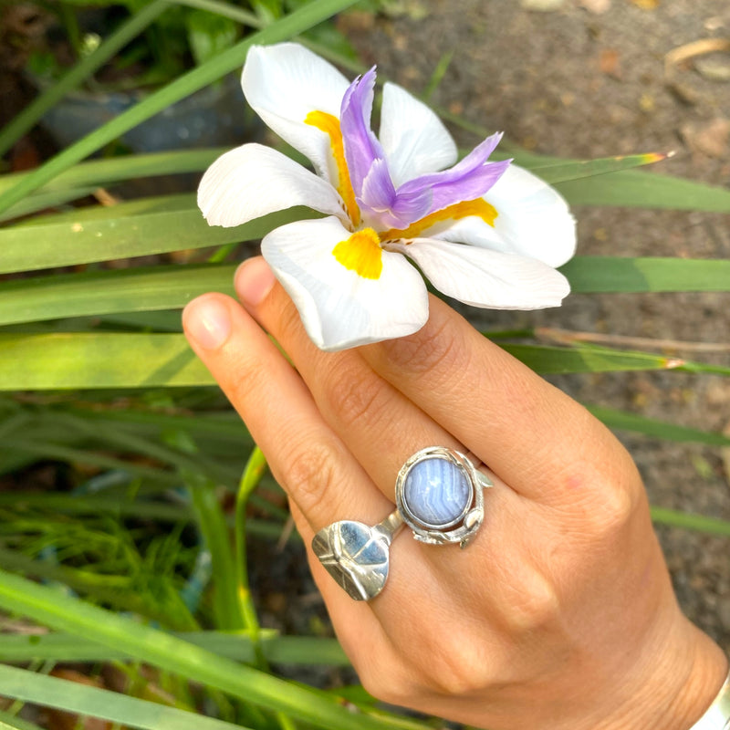 Banded Agate Ring