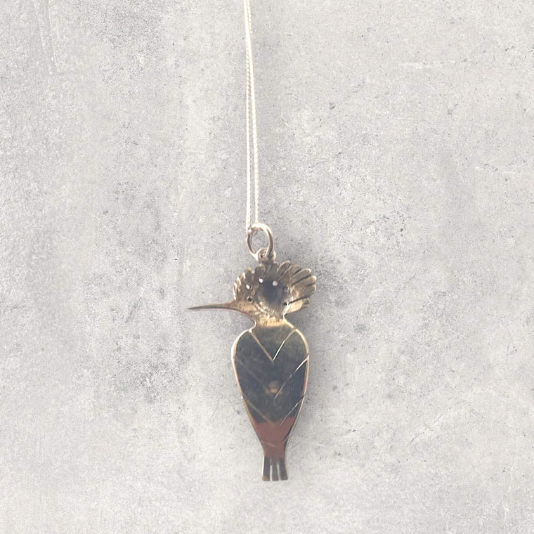 Hoopoe Pendant