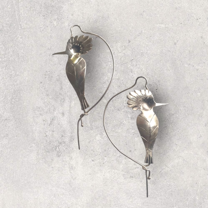 Hoopoe Earrings