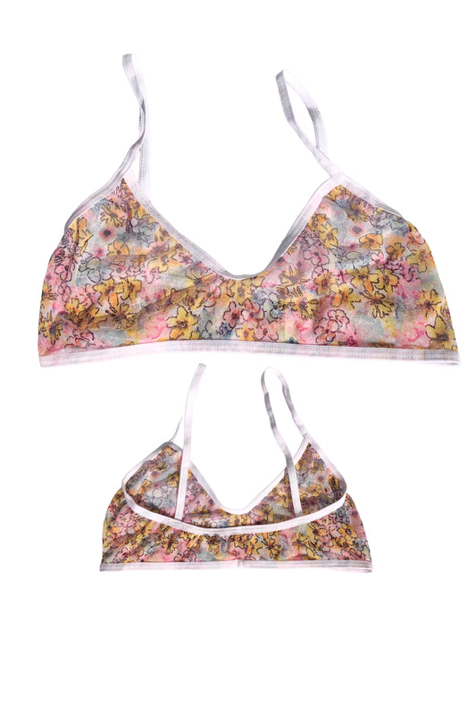 Bralette - 70's Floral